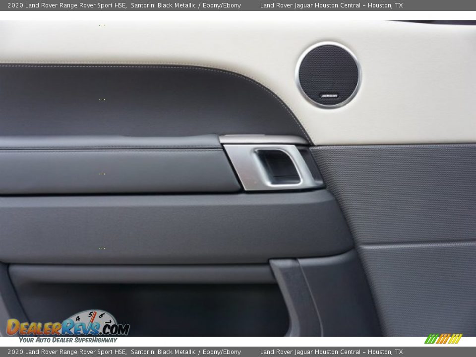 2020 Land Rover Range Rover Sport HSE Santorini Black Metallic / Ebony/Ebony Photo #20