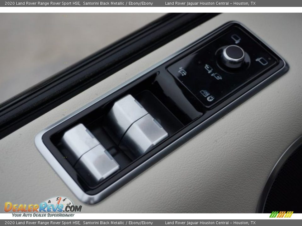 2020 Land Rover Range Rover Sport HSE Santorini Black Metallic / Ebony/Ebony Photo #21