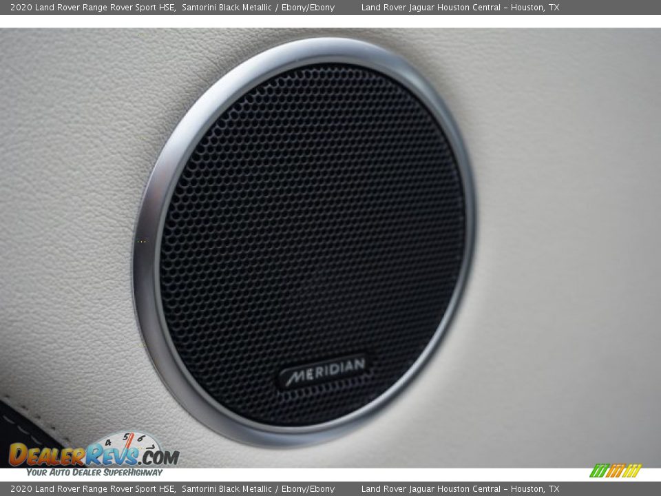 2020 Land Rover Range Rover Sport HSE Santorini Black Metallic / Ebony/Ebony Photo #22