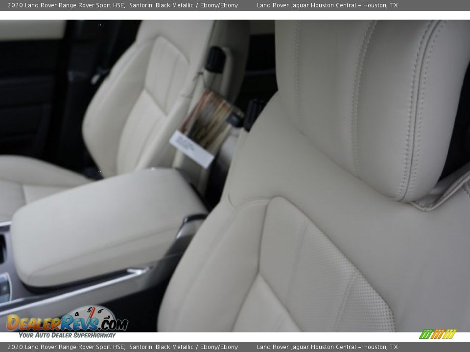2020 Land Rover Range Rover Sport HSE Santorini Black Metallic / Ebony/Ebony Photo #24