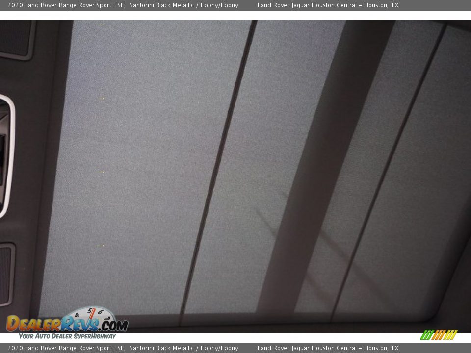 2020 Land Rover Range Rover Sport HSE Santorini Black Metallic / Ebony/Ebony Photo #25