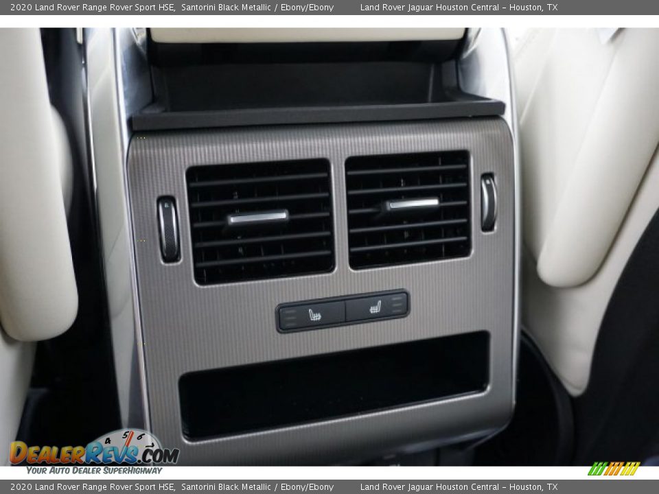 2020 Land Rover Range Rover Sport HSE Santorini Black Metallic / Ebony/Ebony Photo #30