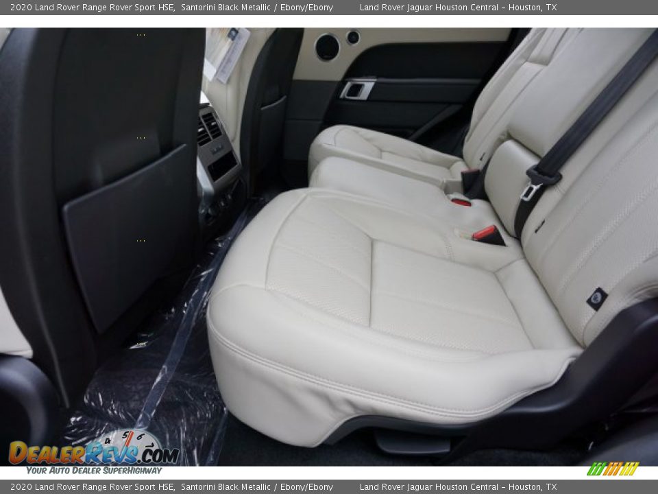 2020 Land Rover Range Rover Sport HSE Santorini Black Metallic / Ebony/Ebony Photo #31