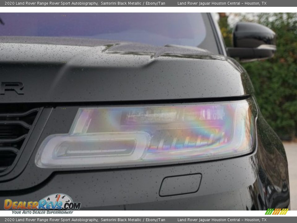 2020 Land Rover Range Rover Sport Autobiography Santorini Black Metallic / Ebony/Tan Photo #8