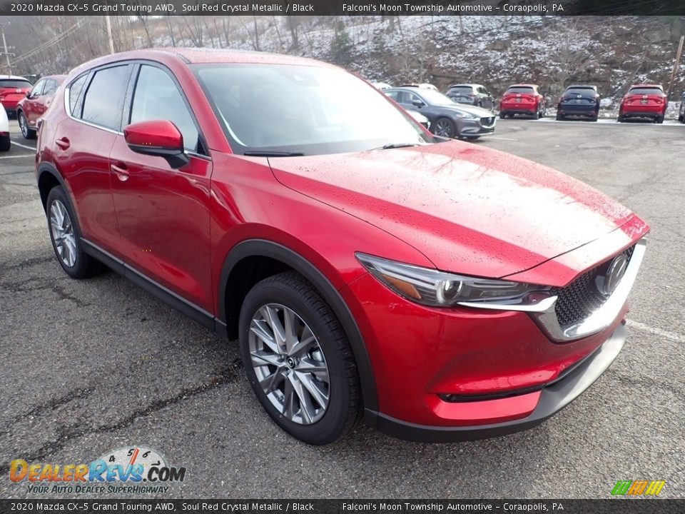 2020 Mazda CX-5 Grand Touring AWD Soul Red Crystal Metallic / Black Photo #3