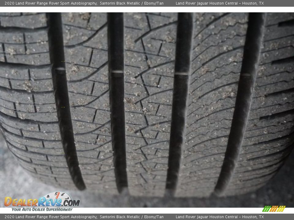 2020 Land Rover Range Rover Sport Autobiography Santorini Black Metallic / Ebony/Tan Photo #10