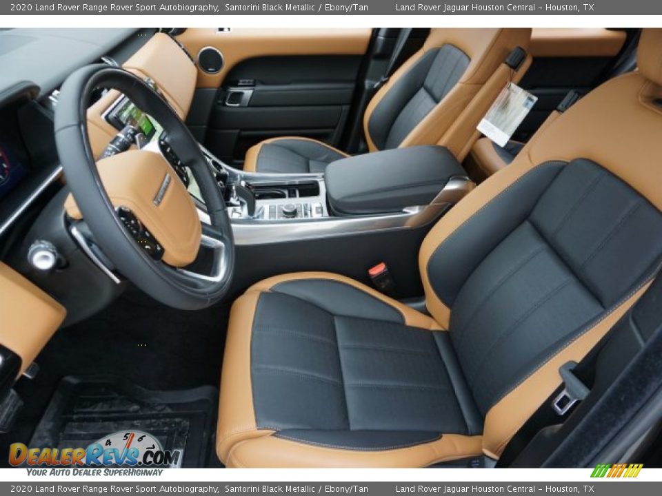 Ebony/Tan Interior - 2020 Land Rover Range Rover Sport Autobiography Photo #11