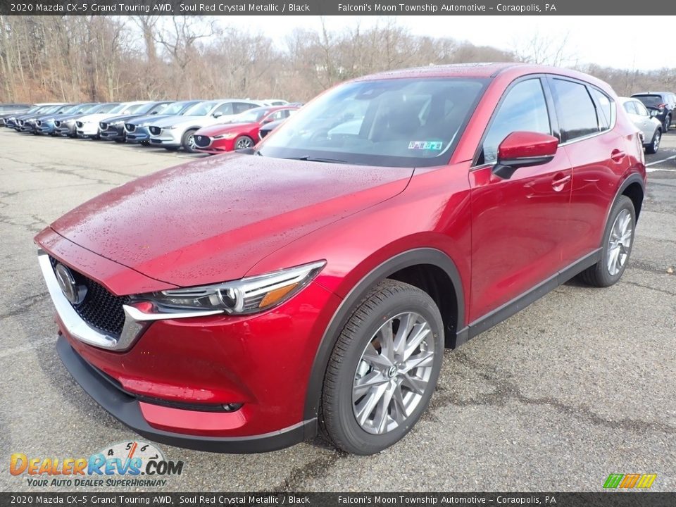 2020 Mazda CX-5 Grand Touring AWD Soul Red Crystal Metallic / Black Photo #5