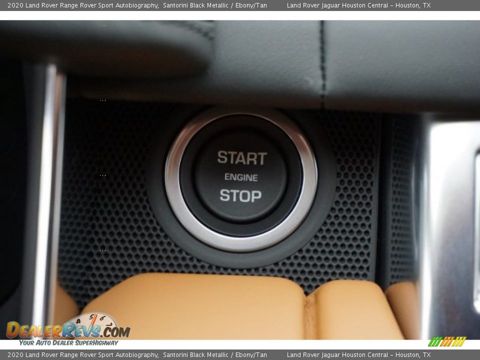 2020 Land Rover Range Rover Sport Autobiography Santorini Black Metallic / Ebony/Tan Photo #18