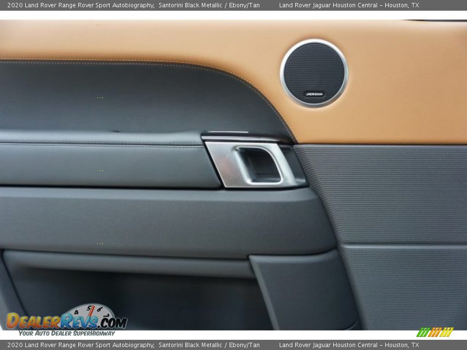 2020 Land Rover Range Rover Sport Autobiography Santorini Black Metallic / Ebony/Tan Photo #20