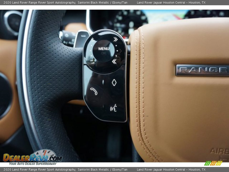 2020 Land Rover Range Rover Sport Autobiography Steering Wheel Photo #27