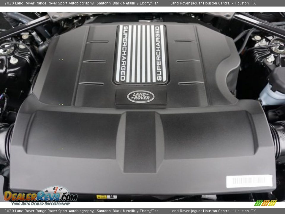 2020 Land Rover Range Rover Sport Autobiography Santorini Black Metallic / Ebony/Tan Photo #31