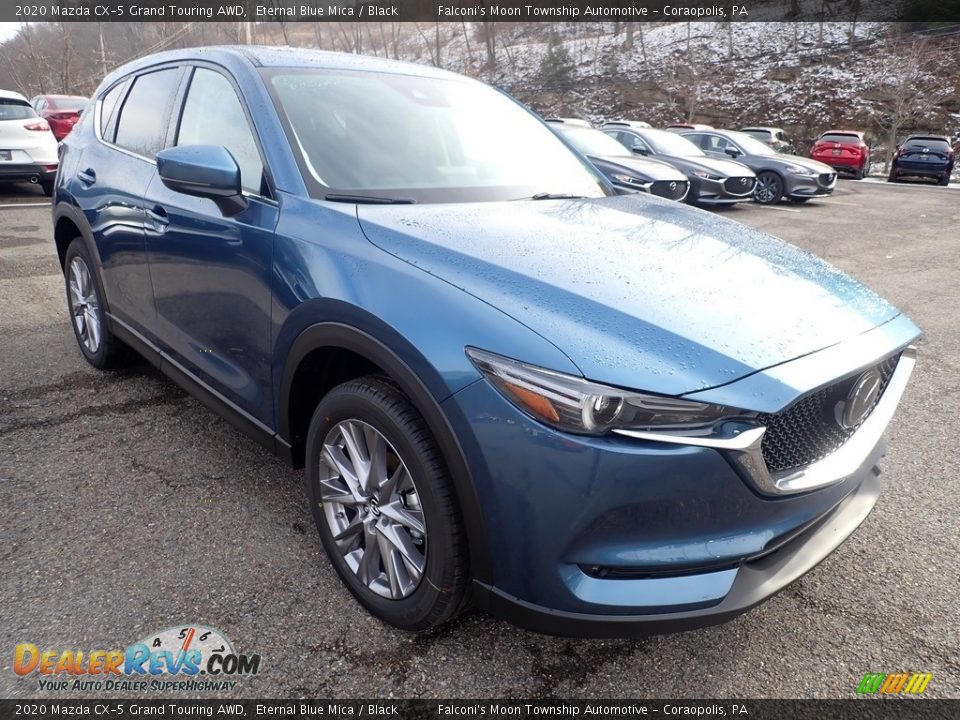 2020 Mazda CX-5 Grand Touring AWD Eternal Blue Mica / Black Photo #3