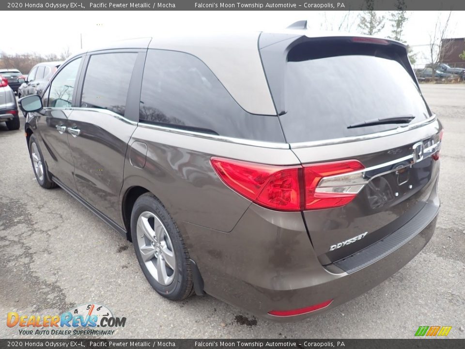 2020 Honda Odyssey EX-L Pacific Pewter Metallic / Mocha Photo #2