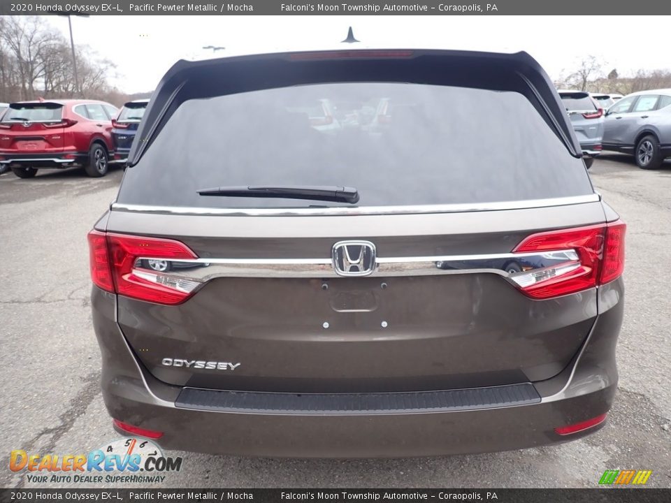 2020 Honda Odyssey EX-L Pacific Pewter Metallic / Mocha Photo #3