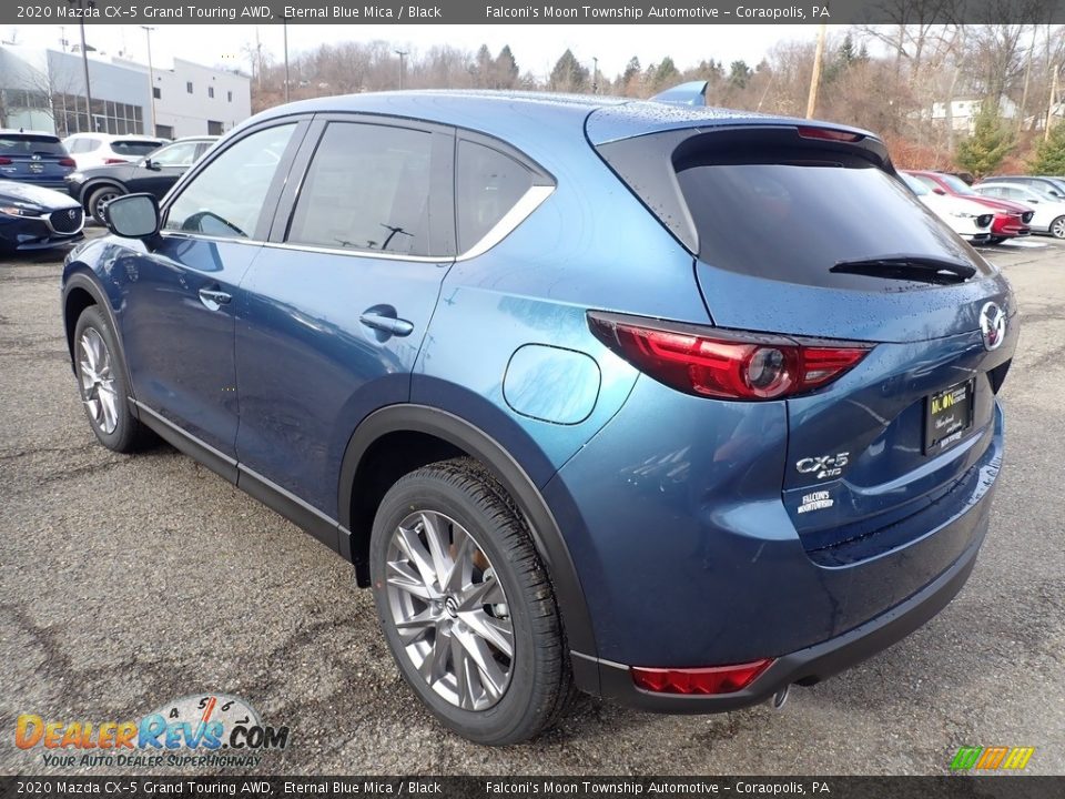 2020 Mazda CX-5 Grand Touring AWD Eternal Blue Mica / Black Photo #6