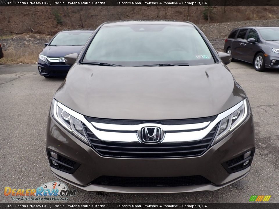 2020 Honda Odyssey EX-L Pacific Pewter Metallic / Mocha Photo #6
