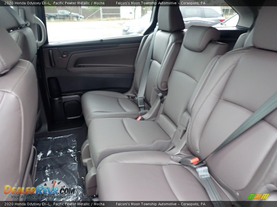 2020 Honda Odyssey EX-L Pacific Pewter Metallic / Mocha Photo #9