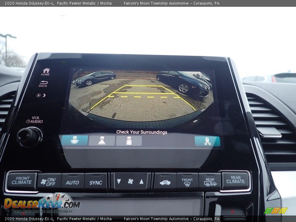 2020 Honda Odyssey EX-L Pacific Pewter Metallic / Mocha Photo #15