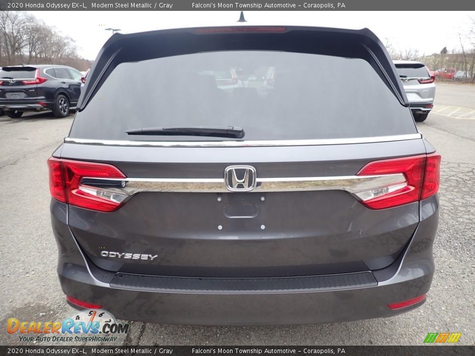 2020 Honda Odyssey EX-L Modern Steel Metallic / Gray Photo #3