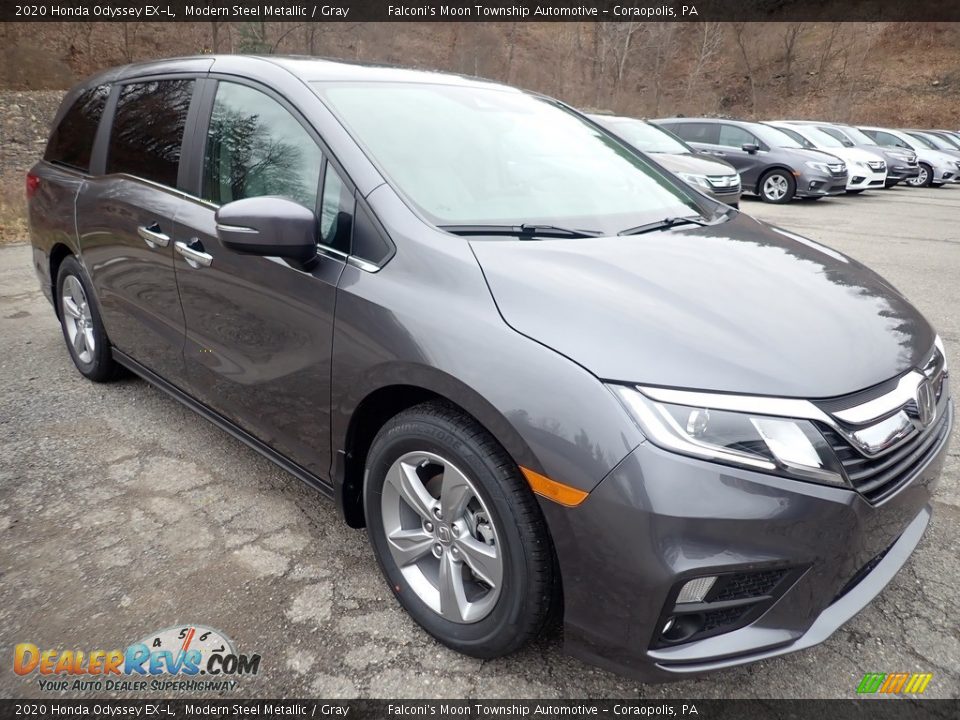 2020 Honda Odyssey EX-L Modern Steel Metallic / Gray Photo #5