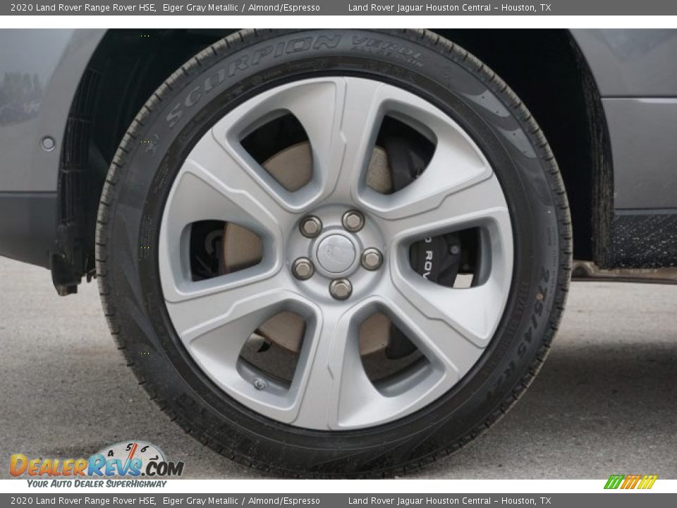 2020 Land Rover Range Rover HSE Eiger Gray Metallic / Almond/Espresso Photo #9