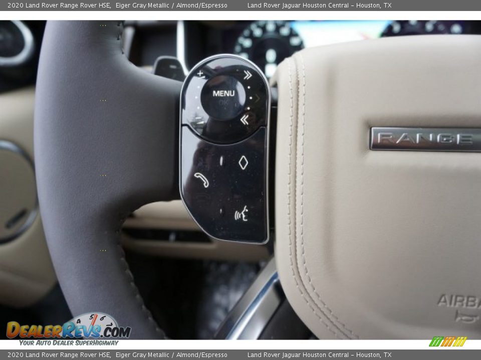 2020 Land Rover Range Rover HSE Eiger Gray Metallic / Almond/Espresso Photo #28