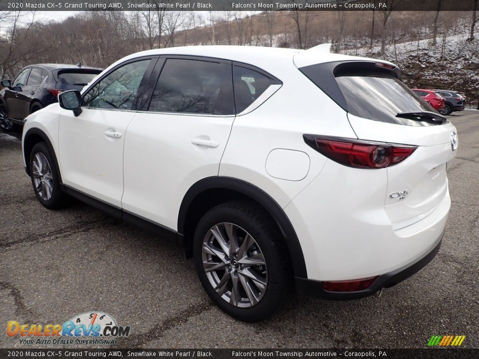 2020 Mazda CX-5 Grand Touring AWD Snowflake White Pearl / Black Photo #6