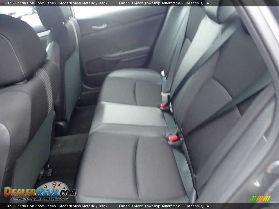 2020 Honda Civic Sport Sedan Modern Steel Metallic / Black Photo #9