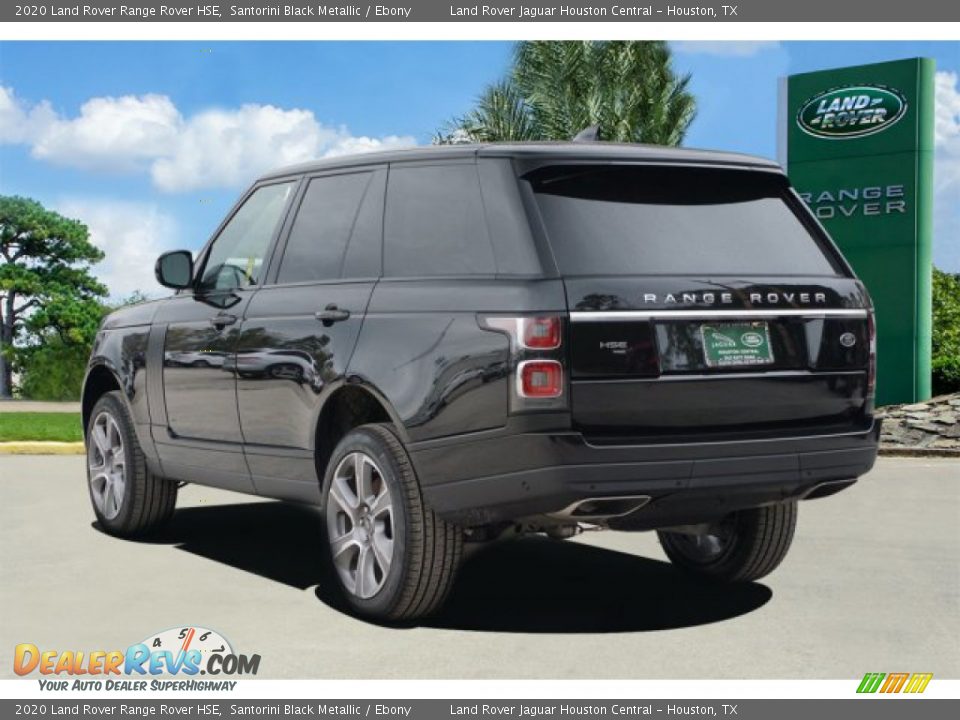 2020 Land Rover Range Rover HSE Santorini Black Metallic / Ebony Photo #4