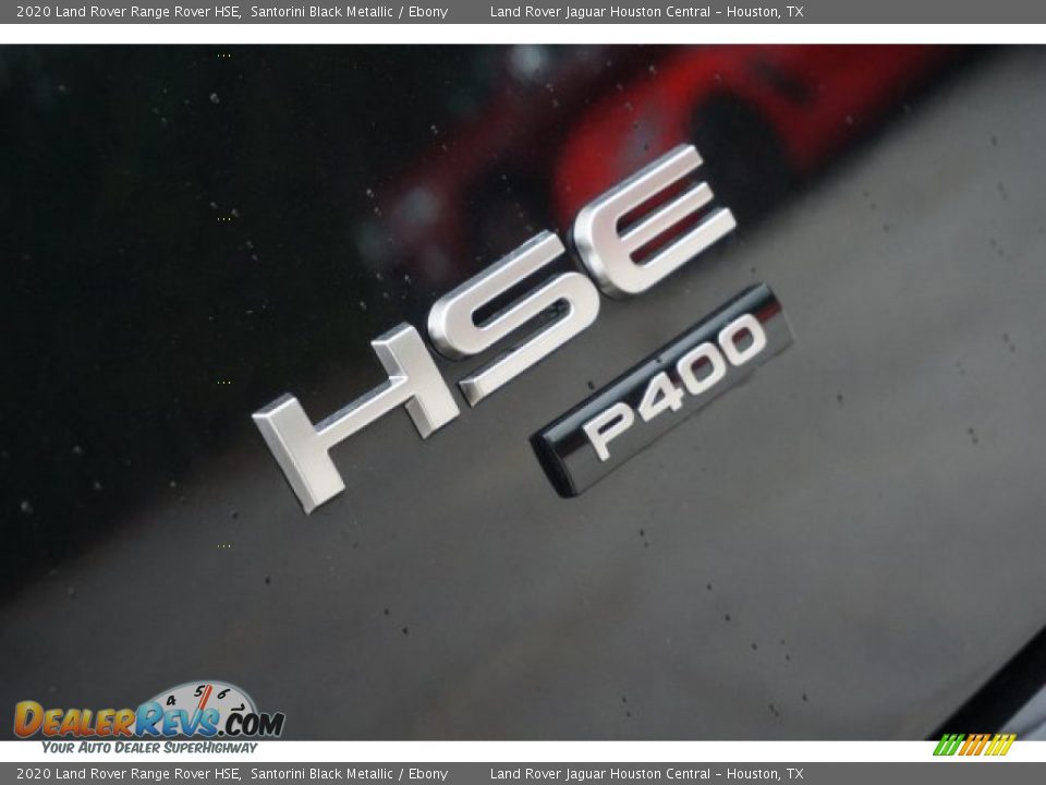 2020 Land Rover Range Rover HSE Santorini Black Metallic / Ebony Photo #6
