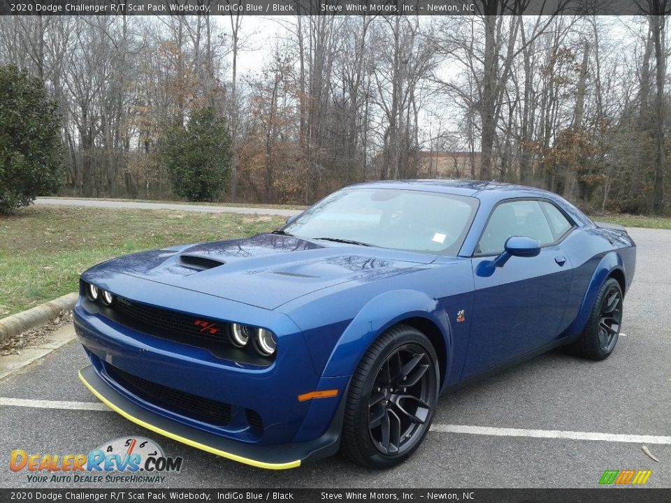 2020 Dodge Challenger R/T Scat Pack Widebody IndiGo Blue / Black Photo #2