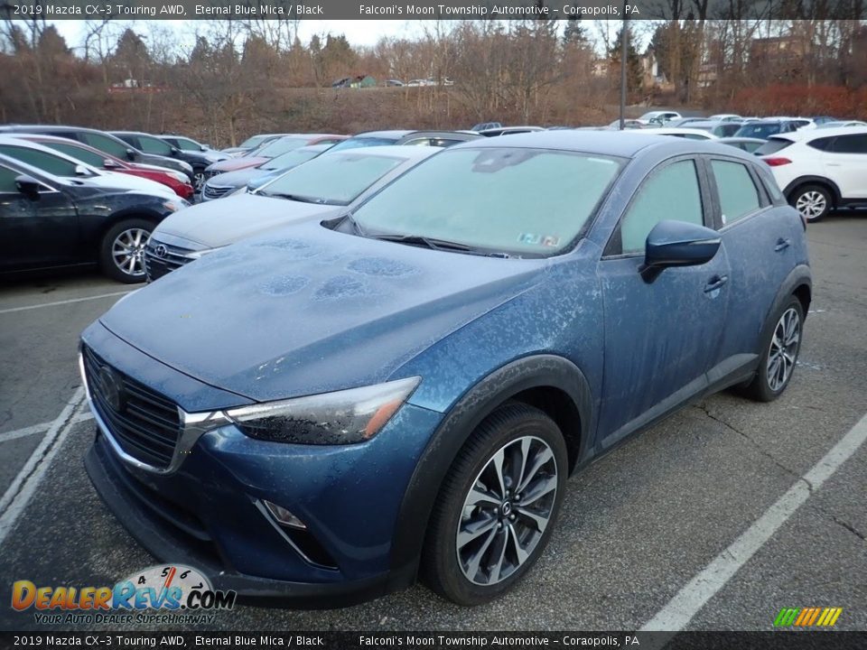 2019 Mazda CX-3 Touring AWD Eternal Blue Mica / Black Photo #1