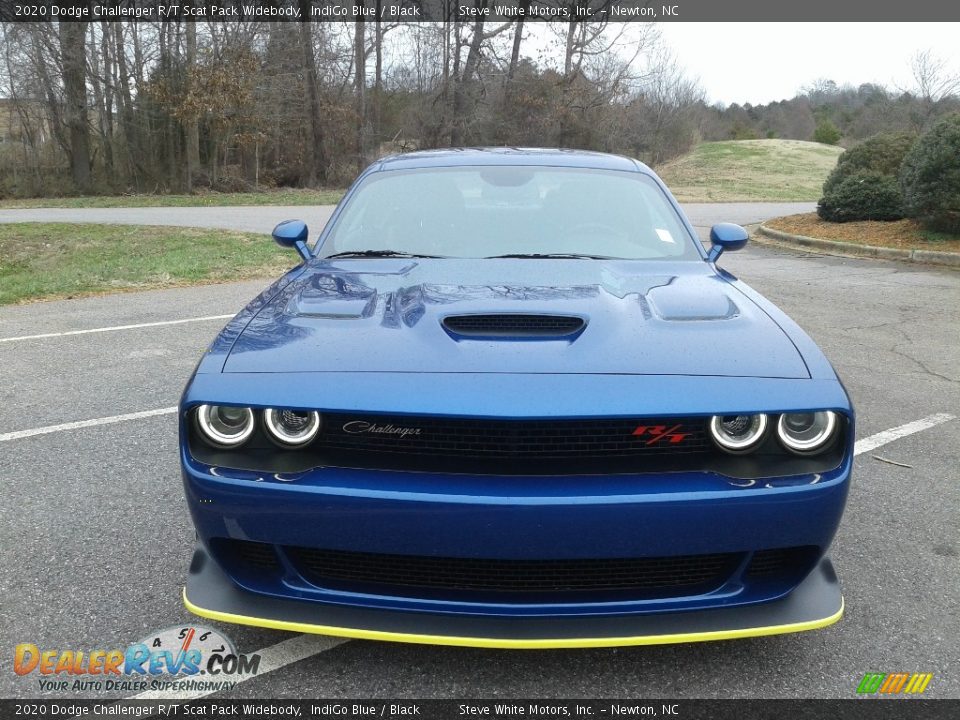 2020 Dodge Challenger R/T Scat Pack Widebody IndiGo Blue / Black Photo #3