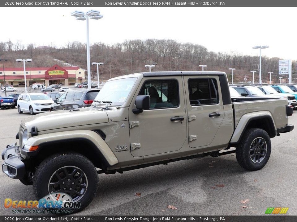 2020 Jeep Gladiator Overland 4x4 Gobi / Black Photo #1