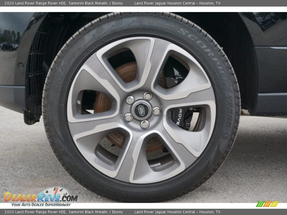 2020 Land Rover Range Rover HSE Santorini Black Metallic / Ebony Photo #9
