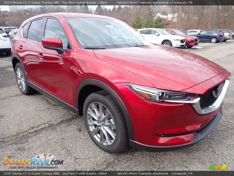 2020 Mazda CX-5 Grand Touring AWD Soul Red Crystal Metallic / Black Photo #3