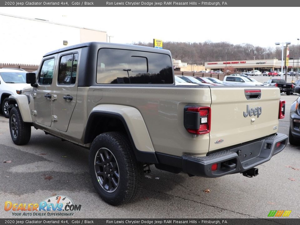 2020 Jeep Gladiator Overland 4x4 Gobi / Black Photo #3