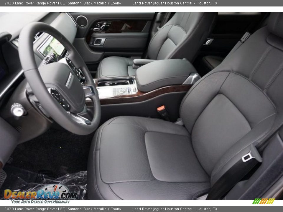 2020 Land Rover Range Rover HSE Santorini Black Metallic / Ebony Photo #11