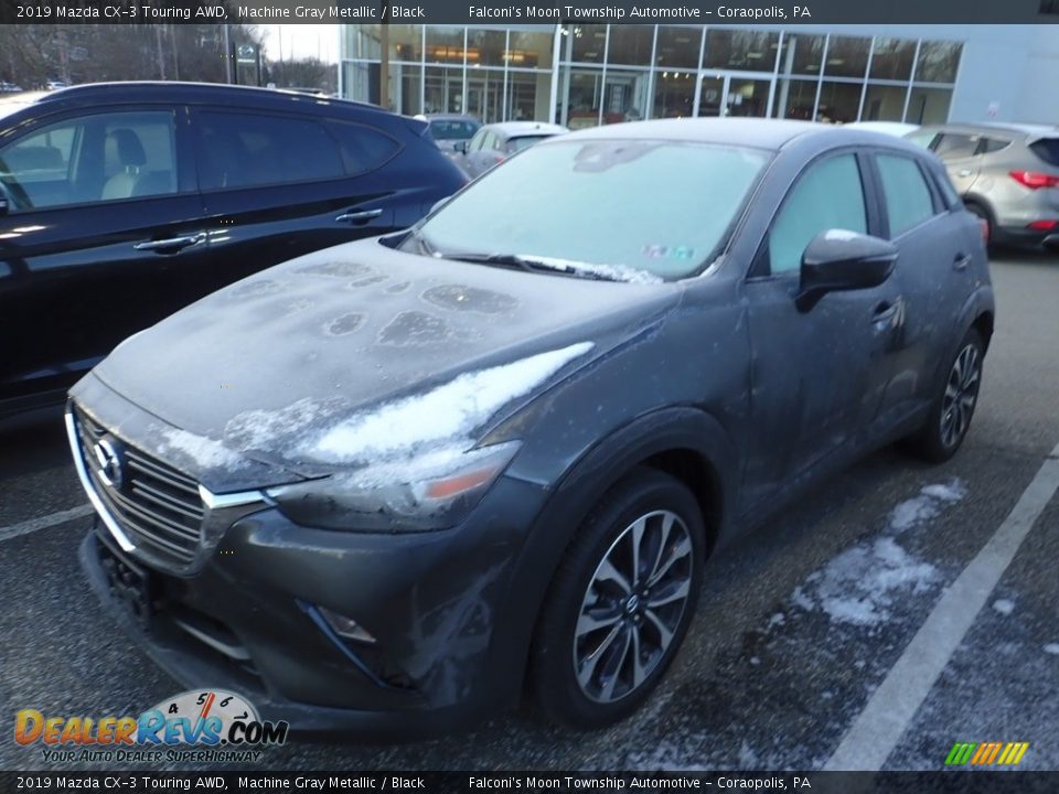 2019 Mazda CX-3 Touring AWD Machine Gray Metallic / Black Photo #1