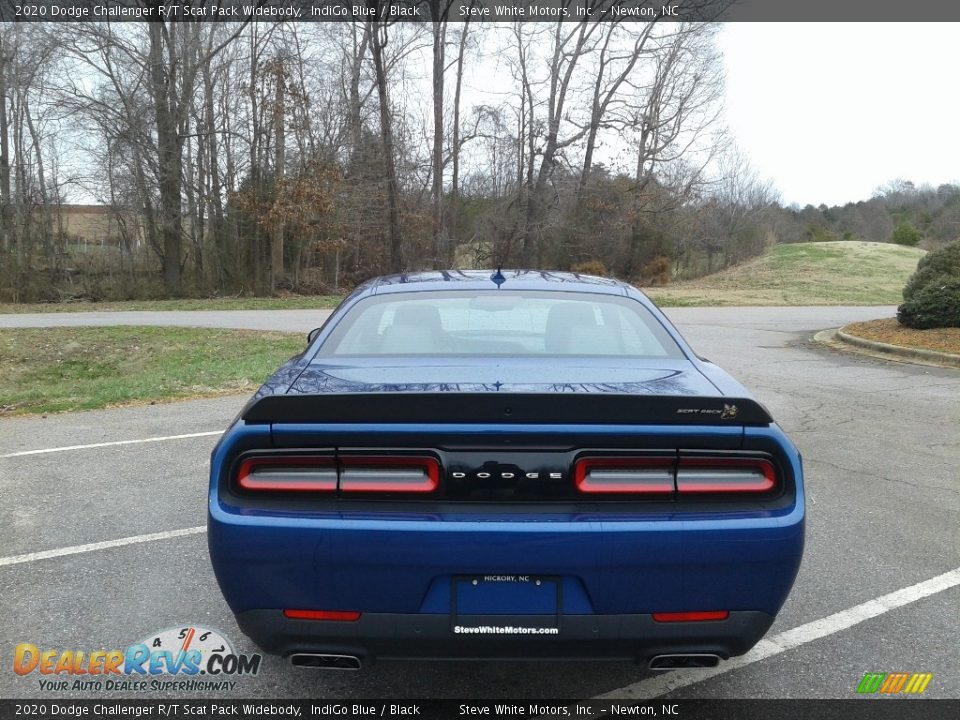 2020 Dodge Challenger R/T Scat Pack Widebody IndiGo Blue / Black Photo #7
