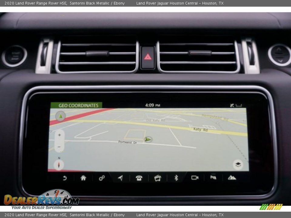 2020 Land Rover Range Rover HSE Santorini Black Metallic / Ebony Photo #14
