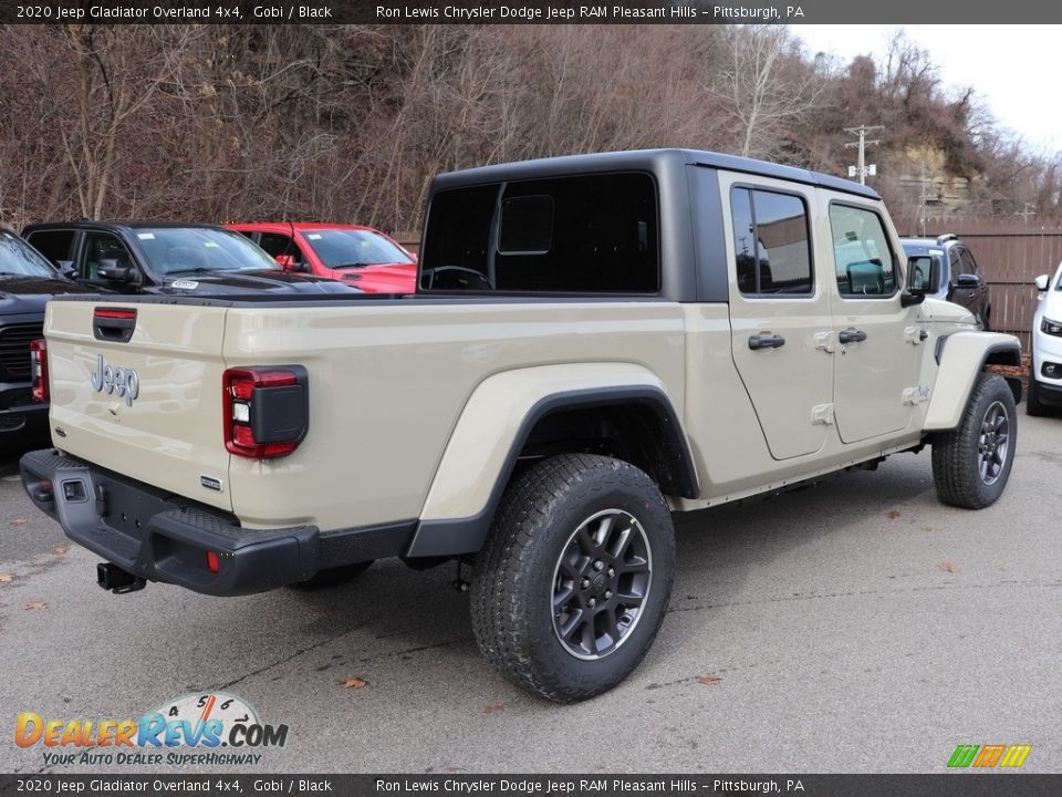 2020 Jeep Gladiator Overland 4x4 Gobi / Black Photo #6