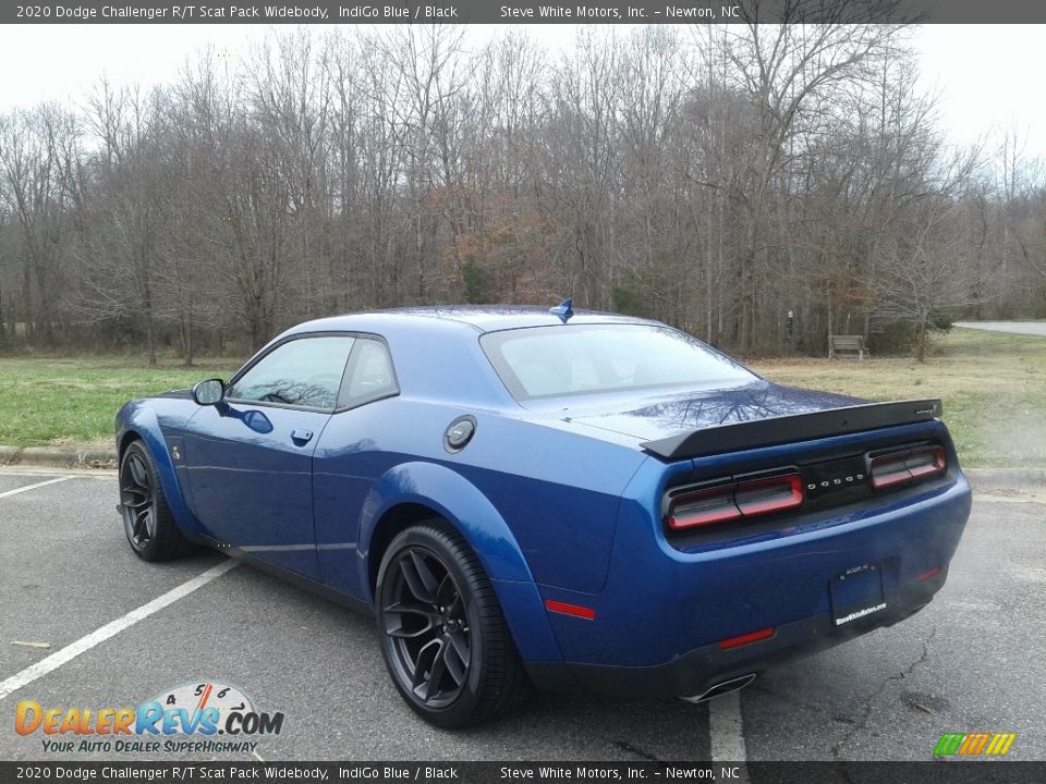 2020 Dodge Challenger R/T Scat Pack Widebody IndiGo Blue / Black Photo #8