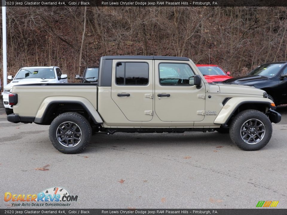 2020 Jeep Gladiator Overland 4x4 Gobi / Black Photo #7