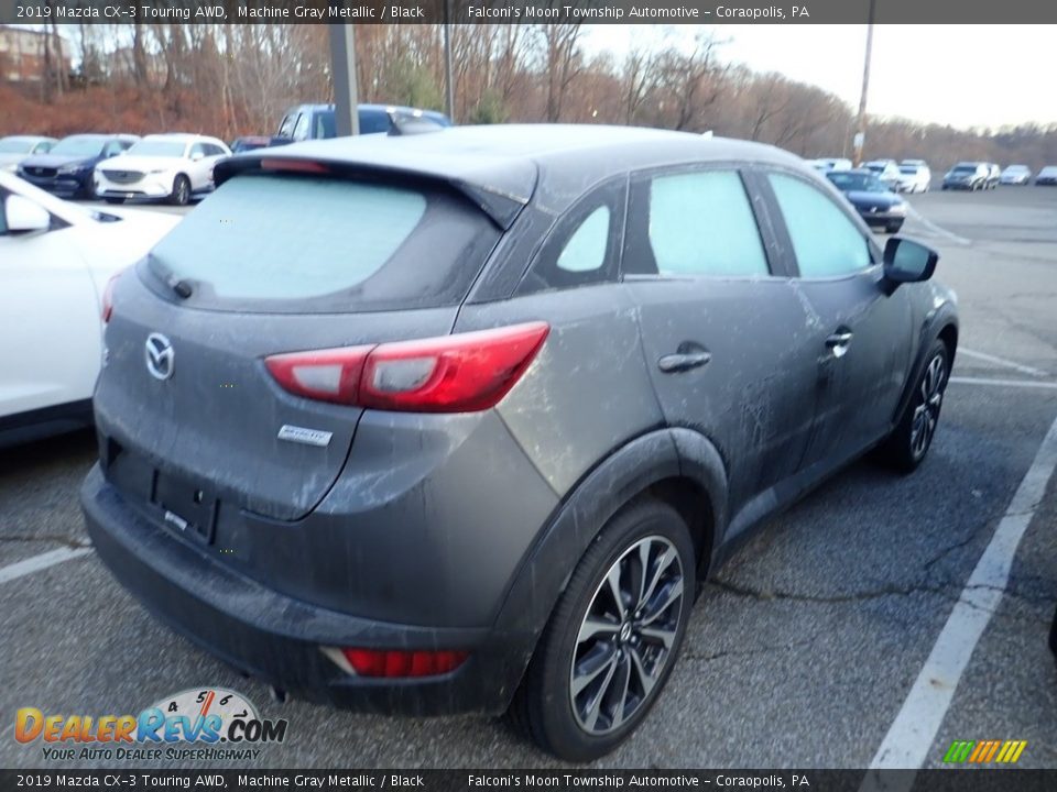 2019 Mazda CX-3 Touring AWD Machine Gray Metallic / Black Photo #4