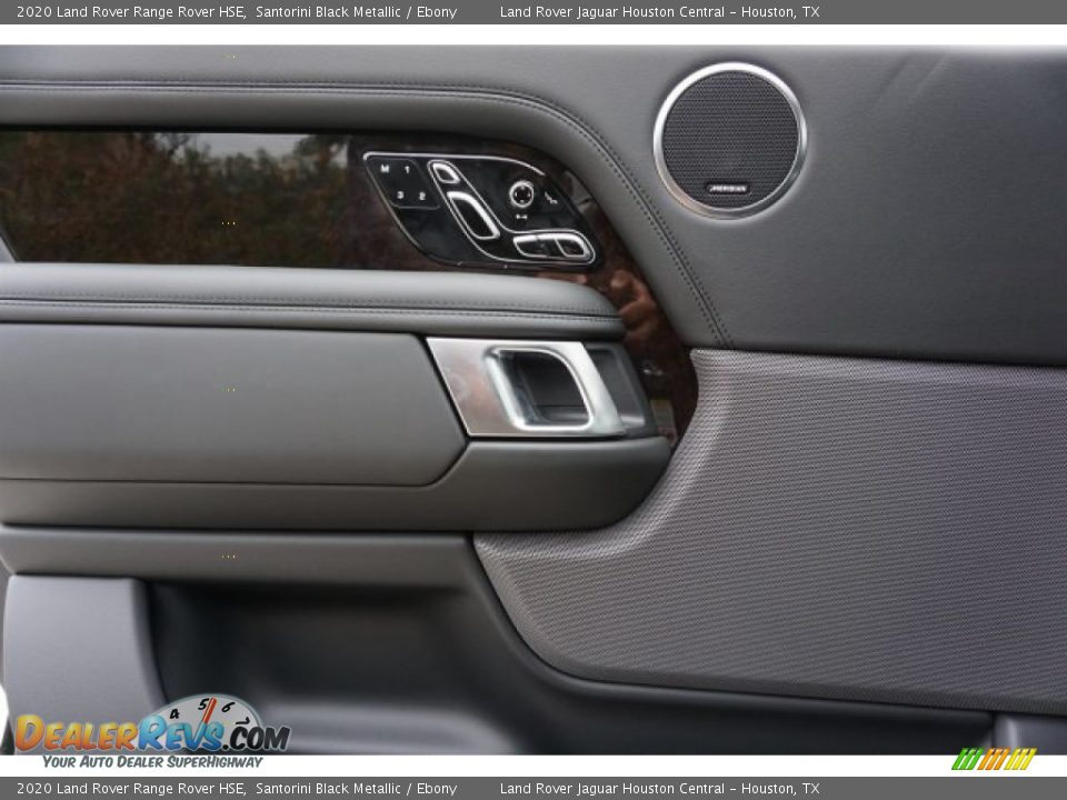 2020 Land Rover Range Rover HSE Santorini Black Metallic / Ebony Photo #20