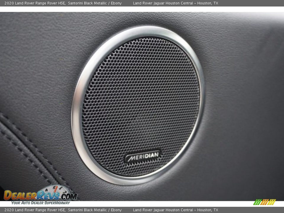 2020 Land Rover Range Rover HSE Santorini Black Metallic / Ebony Photo #22