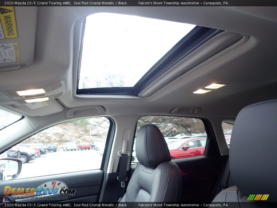 2020 Mazda CX-5 Grand Touring AWD Soul Red Crystal Metallic / Black Photo #13