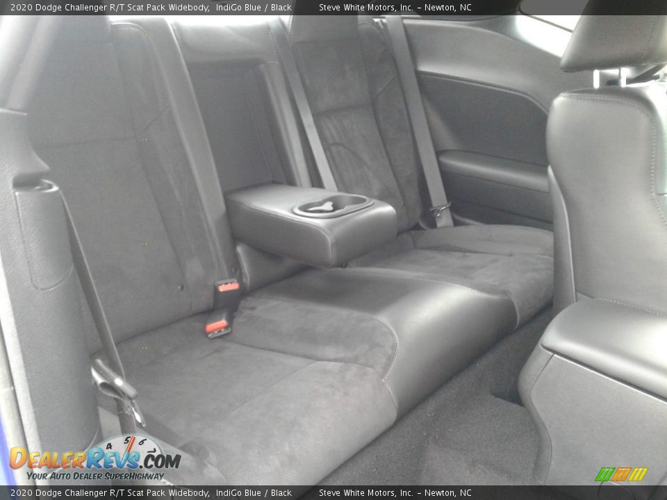 Rear Seat of 2020 Dodge Challenger R/T Scat Pack Widebody Photo #14